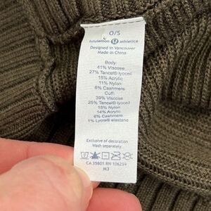 Lululemon Divinity Scarf Military Green